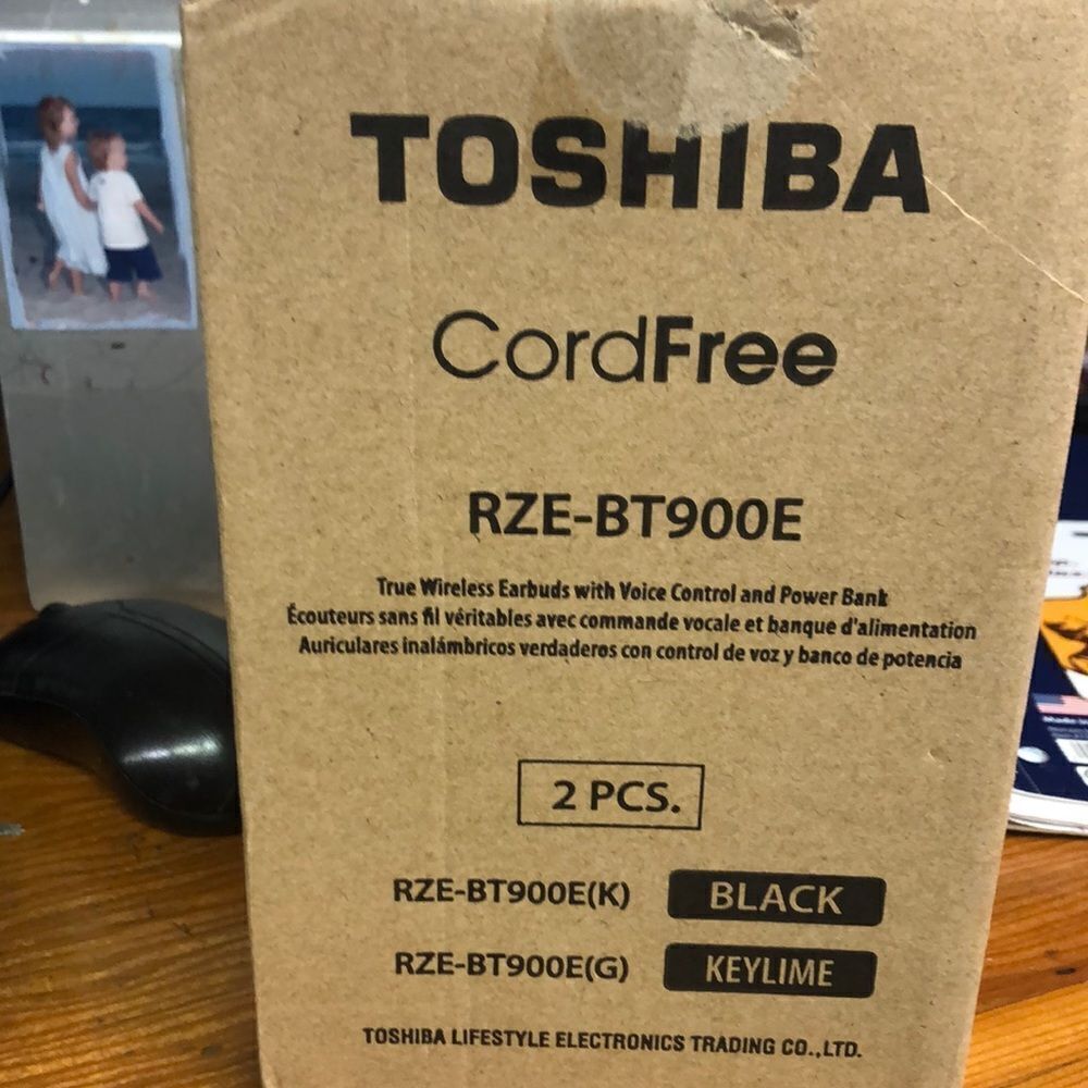 Toshiba cord free RZE BT900 E true wireless
